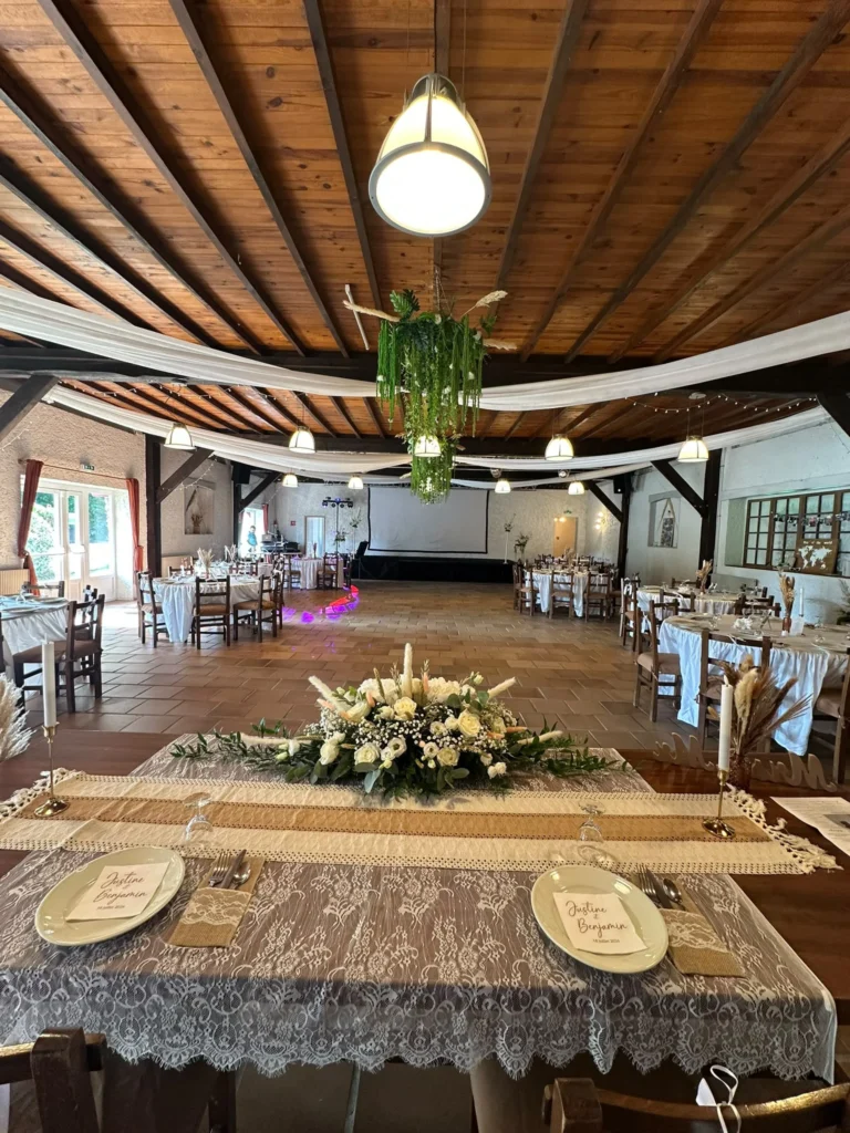 L'Hacienda Marcas salle de réception