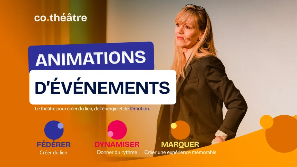 Animations d'événements - Co.théâtre