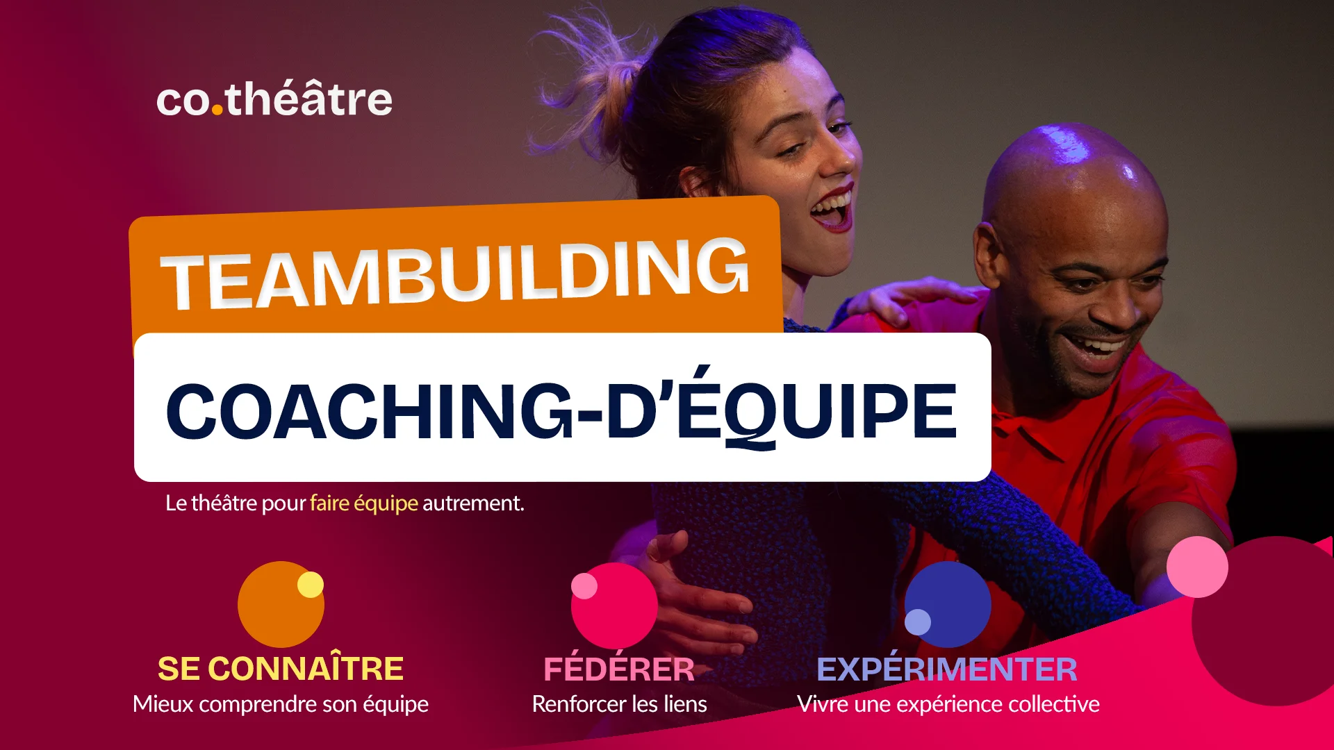 Team-Building & Coaching d'équipe par le théâtre - Co.théâtre